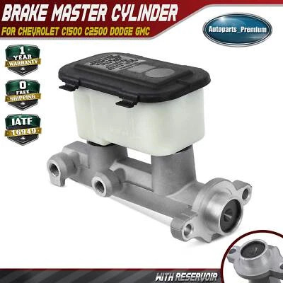 Cilindro maestro de freno con depósito para Chevrolet C1500 C2500 Dodge Ram 1500 GMC Foto 1 de 4