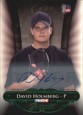 2010 TRISTAR Pursuit Autographs Green #109 David Holmberg /25