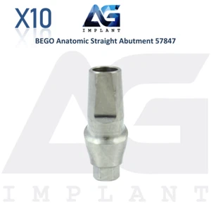10 anatomische gerade Prothetik kompatibel mit BEGO® Ø4,3mm - 57847 Dental - Bild 1 von 4