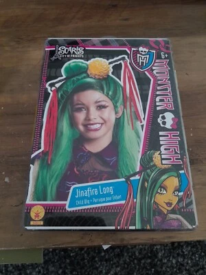 Monster High Halloween Jinafire Peluca Larga Chino Vestido Elegante Juegos con disfraces Foto 1 de 4