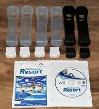 Wii Sports RESORT game COMPLETE lot/set bundle MotionPlus Adapter U_4 3 2 cover