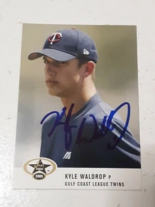 Kyle Waldrop Minnesota Twins 2005 Just Minors Autograph Card #57 READ DESCRIP - Picture 1 of 2