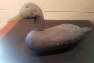 Vintage Hand Carved Working Duck Decoy ~ Chesapeake Find - Bild 1 von 7