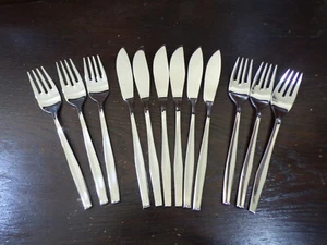 WMF Modell Frankfurt Fischbesteck 6 Personen 12 Teile Cromargan TOP - Bild 1 von 7