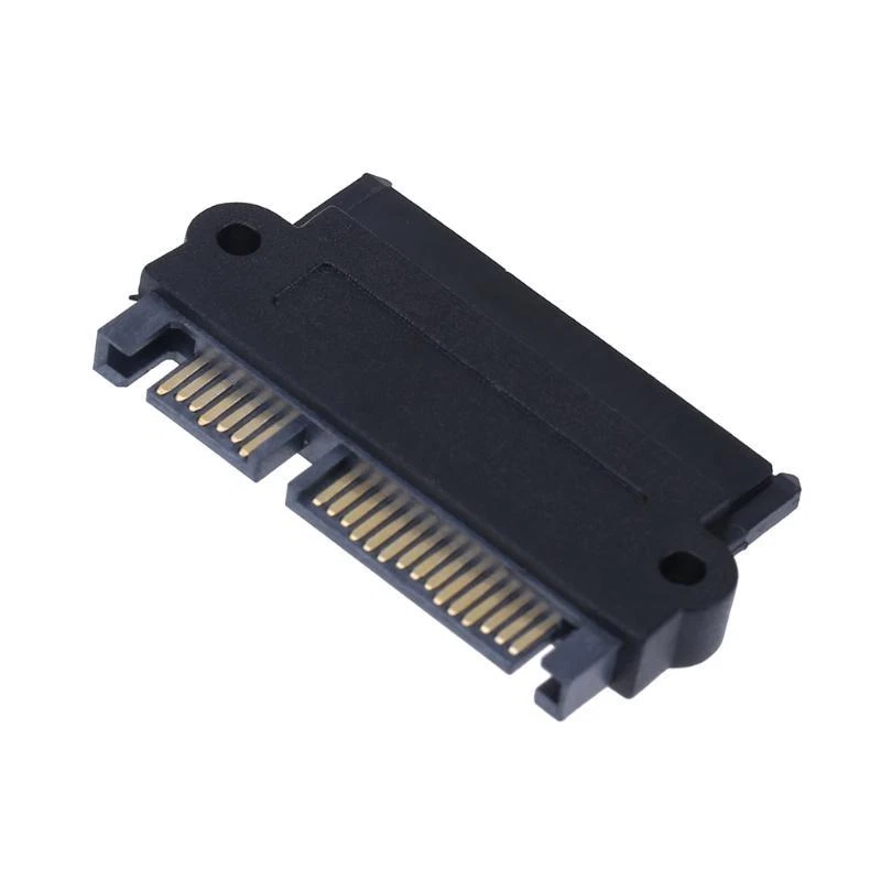 SAS 22Pin Female to SATA15+7 pin 22Pin Male Plug Converter Adapter Connector - Image 1 of 1