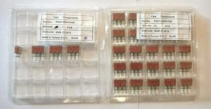 Menge 85 Stück C&K PN21LENA03QE Drucktastenschalter DPDT On-Mom 30V 200mA R/A T/H - Bild 1 von 7