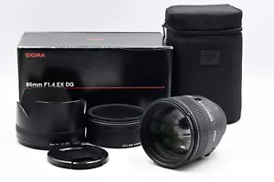 Sigma AF 85mm f1.4 EX DG HSM Lens Nikon #637 - Picture 1 of 7