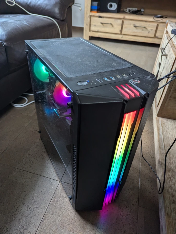 Gaming PC 12-Core, Komplettpaket,  Computer Incl. Fotodrucker, Windows 11 Pro,.. - Bild 1 von 4