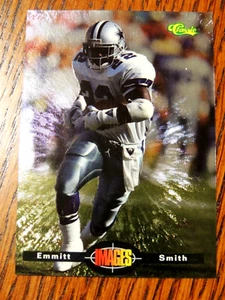 EMMITT SMITH 1995 CLASSIC IMAGES PLAYER of the YEAR DUFEX CARD #POY2 PACK FRESH - Picture 1 of 1