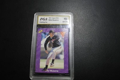 1991 Classic #146 Mike Mussina Graded Card Rookie GEM MINT 10 Pristine - Image 1 of 2