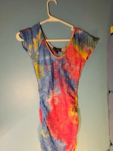 Absolutely Love It Womens Multicolor Slip Dress - Picture 1 of 7