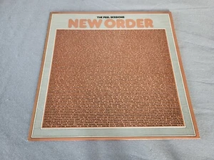 New Order – The Peel Sessions -Rare 1987 Textured Sleeve UK 1st Vinyl 12" EP - Picture 1 of 6