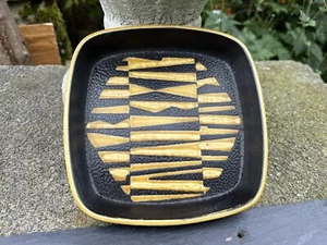 Fajance quadratische Schale von Nils Thorsson für Royal Copenhagen 17 x 17 x 3,5 cm - Bild 1 von 10