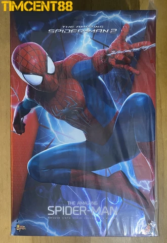 Ready! Hot Toys MMS658 The Amazing Spiderman 2 1/6 The Amazing Spiderman Cover