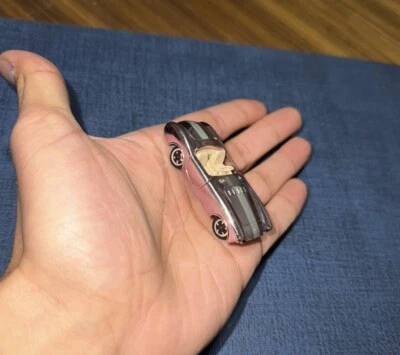 Caixa de charuto vintage Aurora fundido Speedline Ford AC Cobra 6129 rosa cromado LIMPO - Imagem 1 de 4