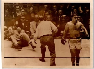 1951 Joe Louis vs Rocky Marciano Type 1 Photo - Picture 1 of 2