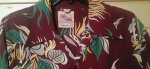 1950s True Vintage Kahanamoku Champion  Hawaiian ALOHA SHIRT Rare Duke. fixer - Picture 1 of 11