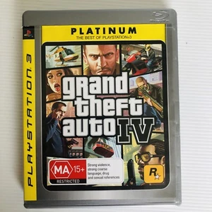 Grand Theft Auto IV 4 PlayStation PS3 PAL Complete With Manual And Map - Picture 1 of 3