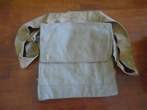 WWII British Army Gas Mask Bag MK V11 by M.S.C 1942, Excellent condition.
