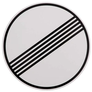 Verkehrszeichen 282 Ende s. Streckenverbote Verkehrsschild Schild Strassenschild - Bild 1 von 3