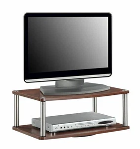 "Monitor de TV Cereza 2 Nivel Soporte Giratorio Base de Mesa Grande Pedestal Giratorio 20" - Imagen 1 de 3
