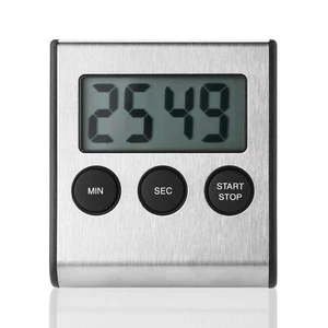 Kurzzeitmesser Küchentimer Küchenwecker Stoppuhr mit Magnet Eieruhr Digital - Bild 1 von 10
