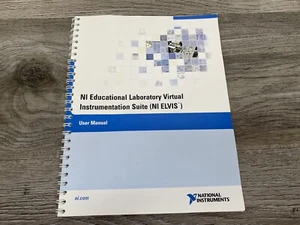NI National Instruments Educational Laboratory Visual Instrumentation Suite Book - Picture 1 of 6