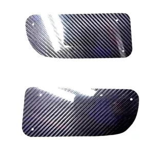For 92-95 Honda Civic EG EG6 Front Bumper JDM Air Duct Flat PANEL CARBON FIBER - Foto 1 di 8