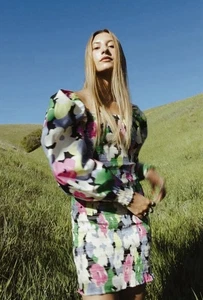 H&M Conscious Collection Cotton Summer Floral Dress XS BNWT blogger fav - Picture 1 of 6