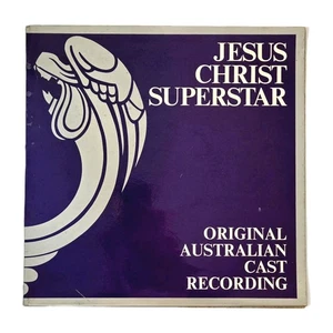 "JESUS CHRIST SUPERSTAR" 1973 AUSTRALIAN CAST LP [Jon English STEVIE WRIGHT] - Picture 1 of 7