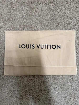 Bolsa antipolvo Louis Vuitton bolsa de almacenamiento de tela beige Foto 1 de 4