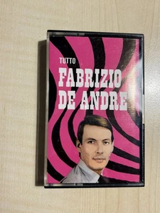 Fabrizio De André Tutto Fabrizio De André cassette 1st 1969 Karim NM Tested!! - Picture 1 of 8