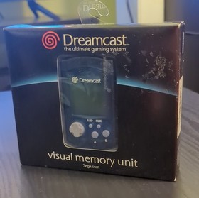 SEGA Dreamcast Visual Memory Unit VMU Blue New In Box
