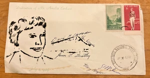 Mt Amelia Earhart (Yosemite) Dedication cover 1966. Multiple signatures Unique! - Picture 1 of 1