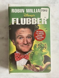 Flubber (VHS, 1997) New Sealed Robin Williams Disney Clamshell Case - Picture 1 of 3