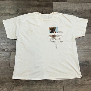 Cactus Jack by Travis Scott Portrait Of Travis WIP T-Shirt 'White' - Herren XXL - Bild 1 von 7
