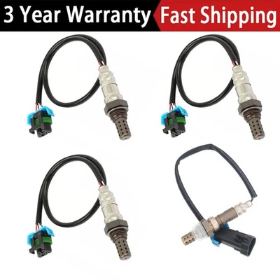 Датчик кислорода вверх + вниз по течению для GMC Sierra 3500 8,1 л V8 2003 2004 2005 2006 4 шт. - Изображение 1 из 4