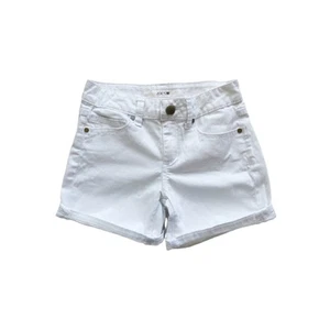 Joe's Jeans White Denim Shorts Size 8 - Picture 1 of 4