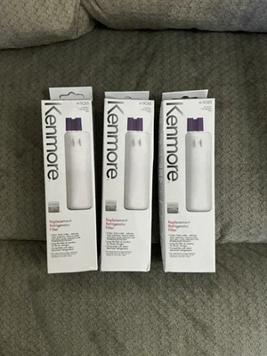 New Kenmore Replacement Refrigerator Filter, 9081, Fresh Water - Set Of 3 - Image 1 of 4