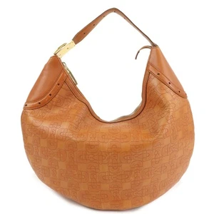 Auth GUCCI Horsebit Leather Shoulder Bag Hand Bag Brown Gold HDW 145764 Used F/S - Picture 1 of 24