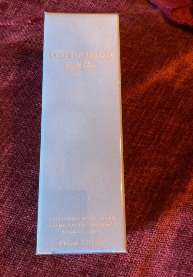 DOLCE&GABBANA Dolce & Gabbana Light Blue Refreshing Body Cream 100ml BNIB SEALED