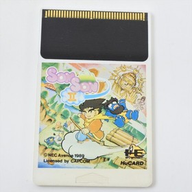 PC Engine Hu SON SON II 2 Card Only d245 pe