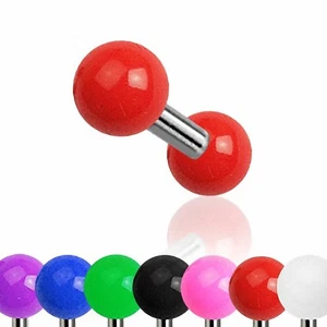 Cartilage Tragus Ear Piercing Acrylic Balls - Picture 1 of 1