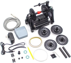 NUOVA Ruota Elettrica per Casa Lana Fibra Fibra Ruota con Pedale - Foto 1 di 9