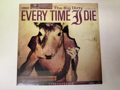 Every Time I Die The Big Dirty LP Record Orchid w/ Bone & Violet Splatter Vinyl - Image 1 of 3