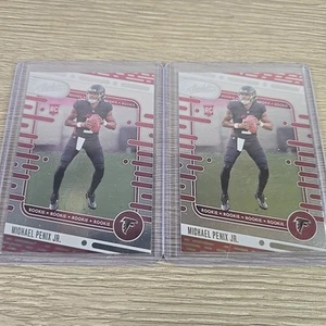 (2) - 2024 Panini Absolute Michael Penix Jr. Rookie Atlanta Falcons #108 RC - Picture 1 of 7