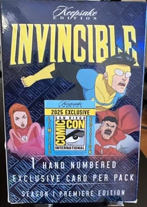Tarjeta coleccionable de recuerdo exclusiva limitada Invincible Omni-Man SDCC 2025/250 - Imagen 1 de 5