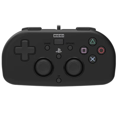 SONY licensed product Wired controller light for PS4 black Video Game Japan - Image 1 of 4