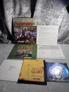 Commodore Amiga CD32 Fields Of Glory Game Complete In Big Box PAL UK Tested - Picture 1 of 15