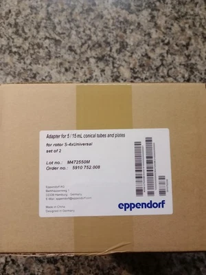 Eppendorf S-4x Adaptadores Universales F/5/15 ml Tubos y Placas * 5910752008* Foto 1 de 2